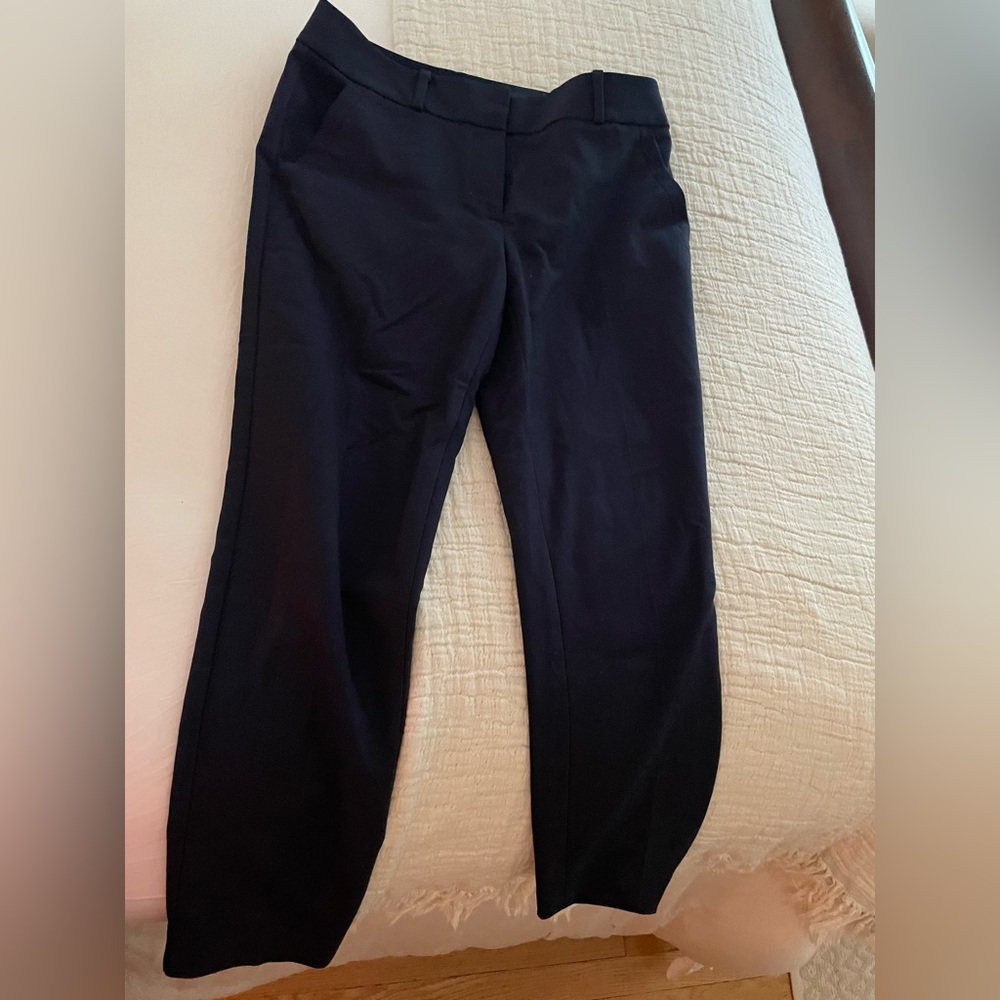 Loft navy work pants